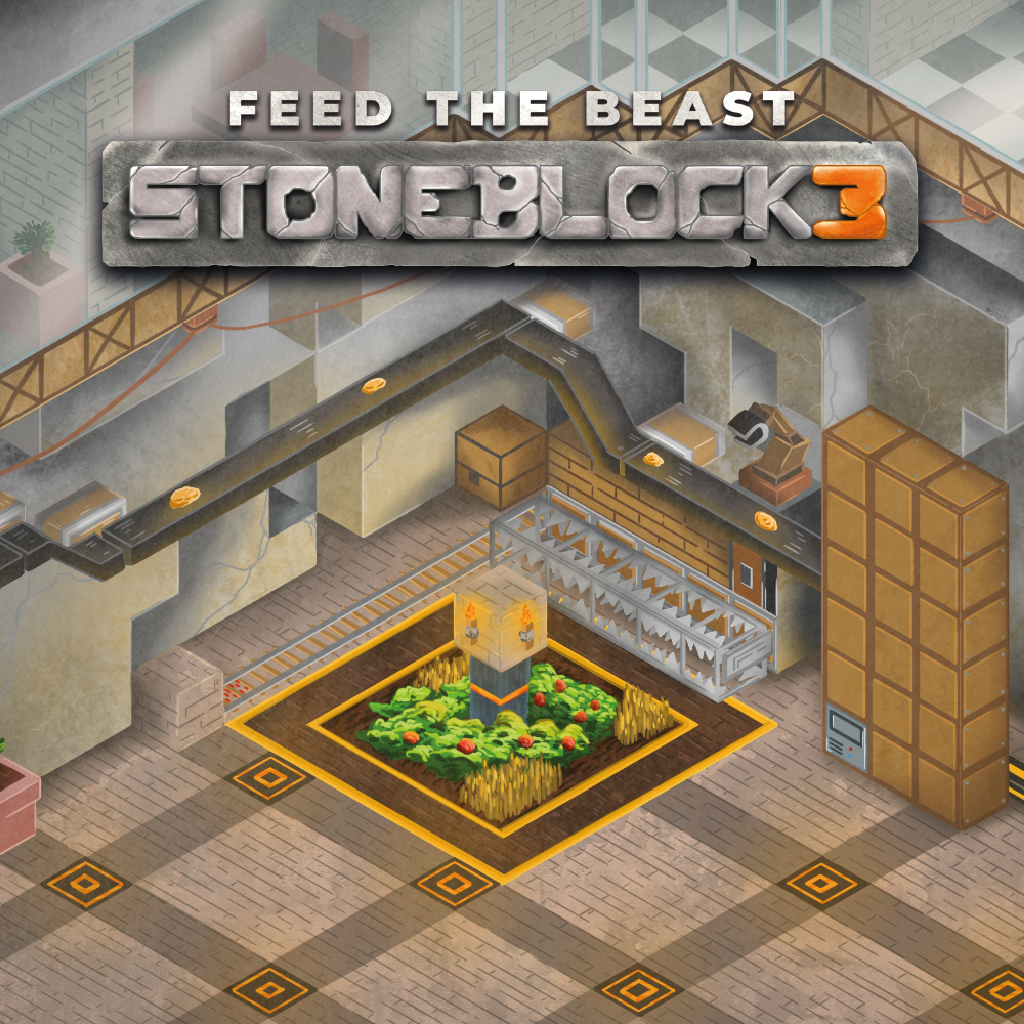 FTB StoneBlock 3 Artwork