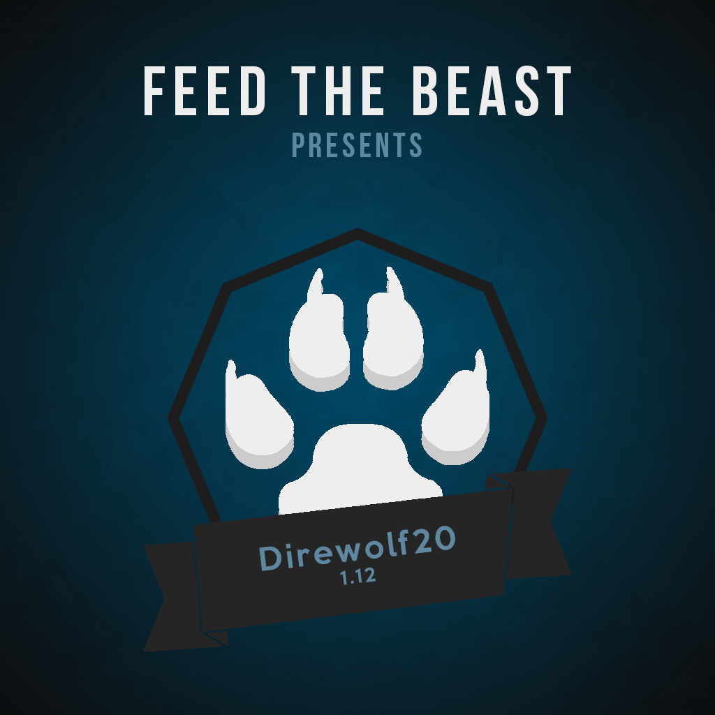 FTB Presents Direwolf20 1.12 Art