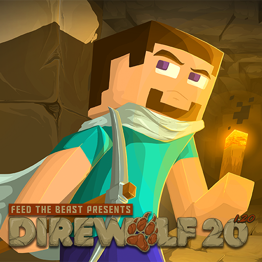 FTB Presents Direwolf20 1.20 Art