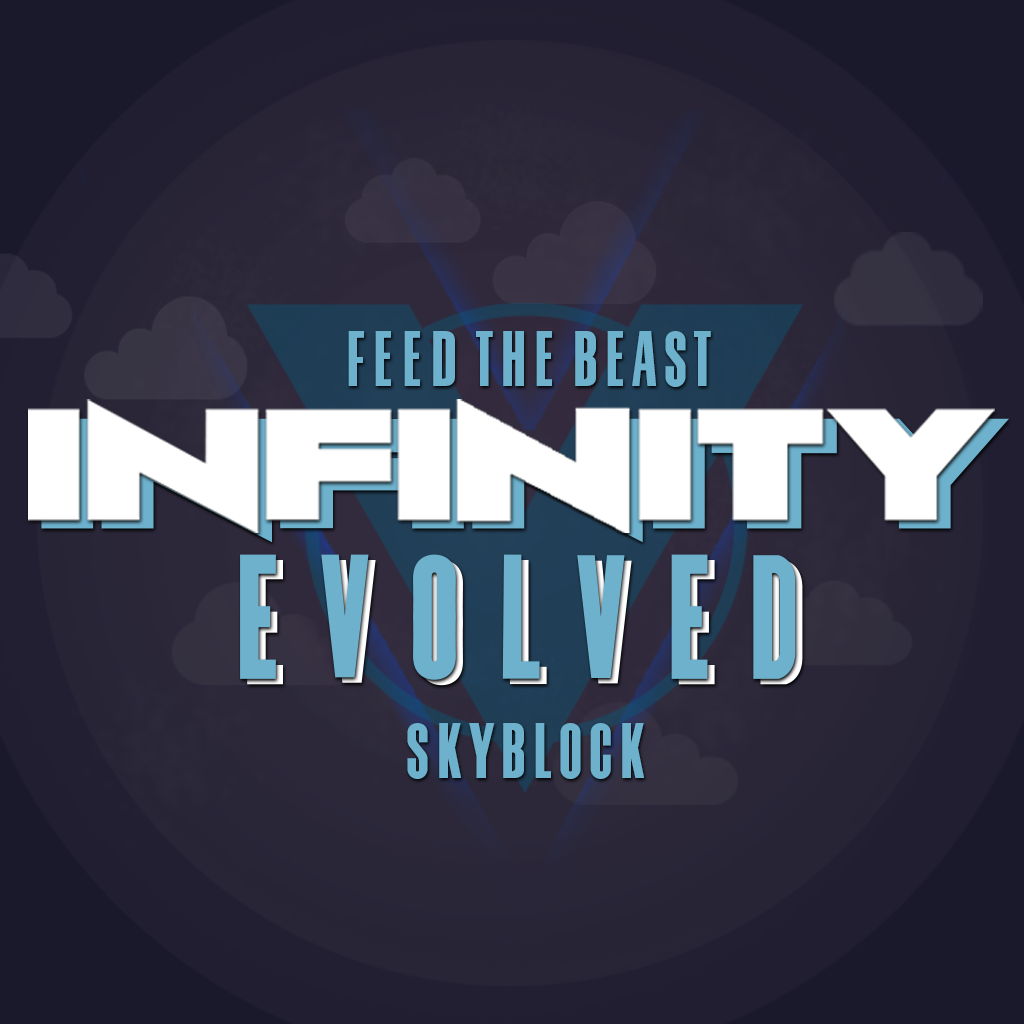 FTB Infinity Evolved Skyblock Art